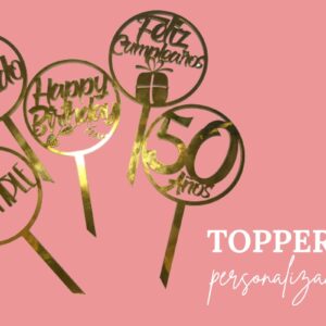 TOPPERS personalizados