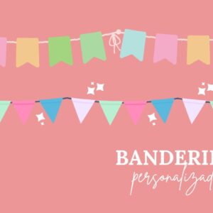 Banderines personalizados